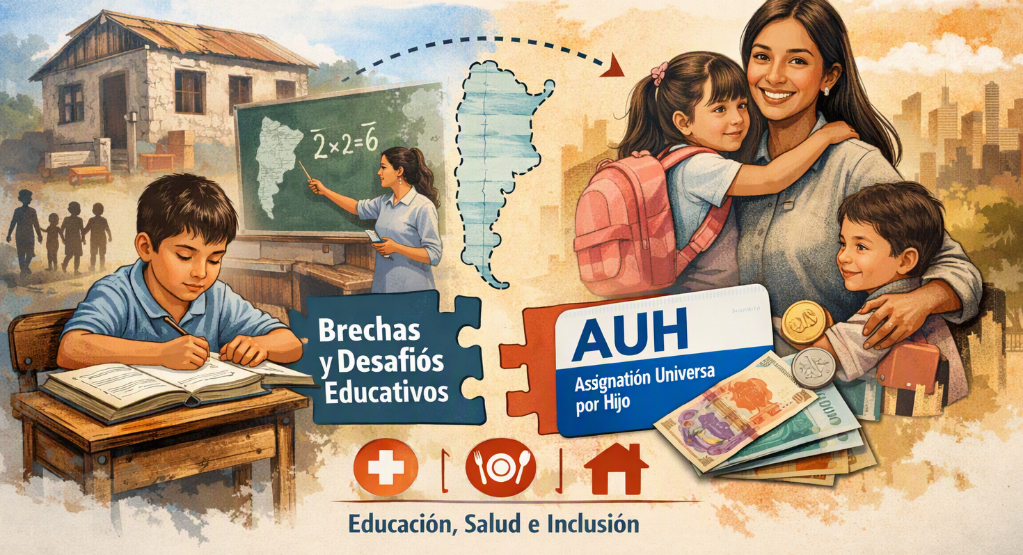El desafío educativo nacional y el rol de las políticas sociales como la AUH